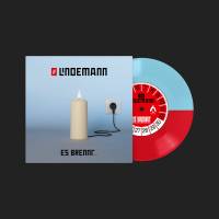 Single Es brennt… Édition limitée vinyle 7 pouces couleur "moitié moitié"